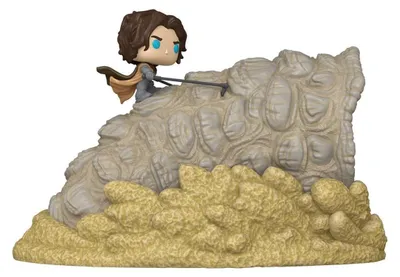 Immagine prodotto di Funko Pop! Serie 3 - Paul Atreides con verme delle sabbie, figura in vinile, numero 2155, versione standard