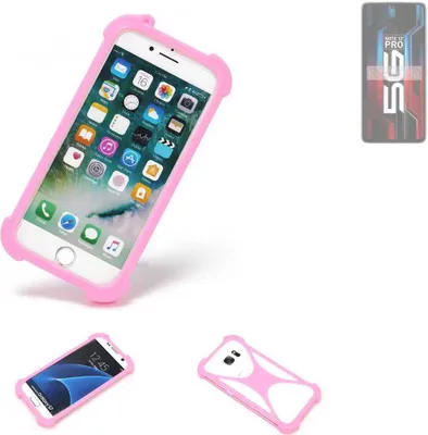 Produktbild von K-S-Trade Handy Hülle kompatibel mit Infinix Note 12 Pro 5G Schutz Hülle Bumper Silikon Schutz Hülle Cover Case Silikoncase Silikonbumper TPU