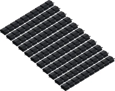 Obrázek produktu pro 100 ks kabelových svorek pro solární panely PA66 plastové izolované PV dráty nástroj pro upevnění