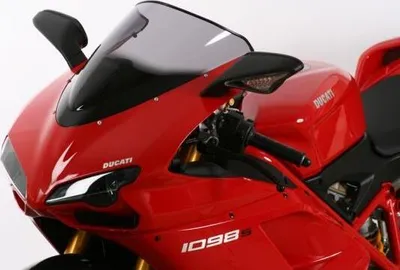 Immagine prodotto di Parabrezza racing MRA per Ducati 848/ Evo/ 1098 anno 2007-2012 cupolino grigio fumo