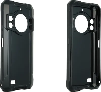 Produktbild von caseroxx Schutz-Hülle TPU-Hülle kompatibel mit Cubot KingKong Ace 3, Gummi Handy Tasche schwarz