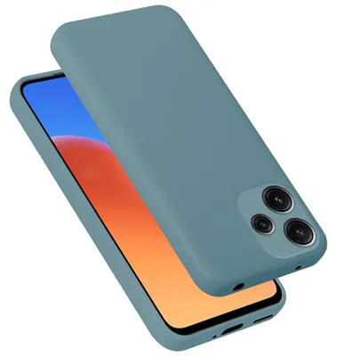 Produktbild von Cadorabo Hülle für Xiaomi Redmi 12 5G 2024 Hülle Silikon Handyhülle Case aus flüssigem Silikon, Kratzfeste und stoßfeste Schutzhülle für Xiaomi Redmi 12 5G 2024
