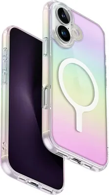 Obrázek produktu pro Etui Uniq Iridescia Do Iphone 16 Plus    Magclick Charging Holograficzny