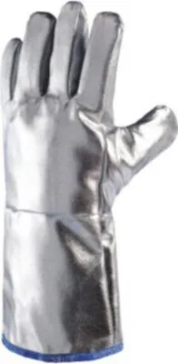 Image de Paire de gants de protection thermique Jutec, taille des gants : UNI en tissu de verre / tissu aramide Preox