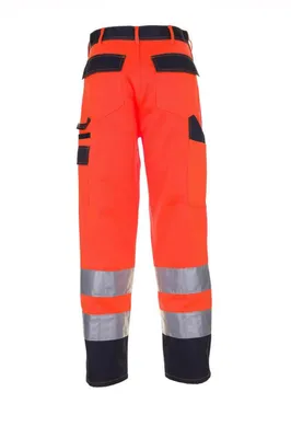 Produktbild von Planam Warnschutz Bundhose zweifarbig Gr. 94 orange/marine