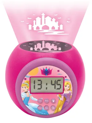 Obrázok produktu pre Lexibook, Rozprávkové princezné Disney, Projektorový budík, model RL977DPLXB
