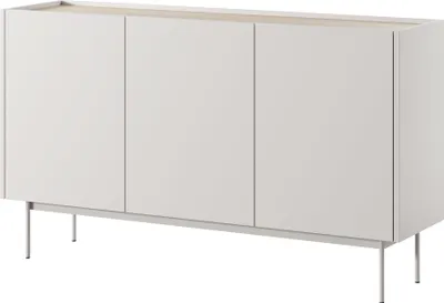 Obrázok produktu pre Komoda Kelowna K144 - Kašmír, dub - šírka 144 cm, výška 83 cm, hĺbka 37 cm