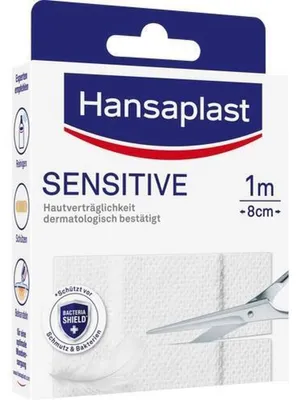 Produktbild von Hansaplast Pflaster – Sensitive 1 m x 8 cm