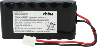 Produktbild von vhbw Akku kompatibel mit Ambrogio L20, L20 Twenty Elite, L15, L20 Twenty Deluxe Rasenmäher (2500mAh 25,9V Li-Ion)
