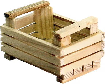 Produktbild von Krippenzubehör Holzsteig 5,4 cm - Deko für Weihnachtskrippe
