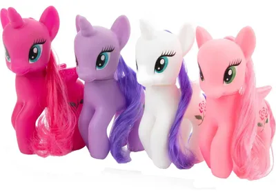 Produktbild von Toi-Toys - DREAM HORSE Set Fantasiepferde -Einhorn- (4 Stück)