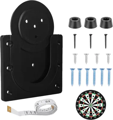 Imagen del producto de Soporte para dardos de plástico, color , reutilizable, con tornillos, universal, para montaje en pared