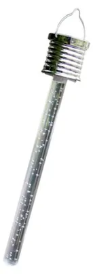 Solar-LED-Gartenleuchte Edelstahl 6500 K Rasen