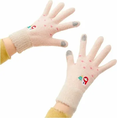 Produktbild von Warme Winter-Touch-Handschuhe fr Telefon Damen beige