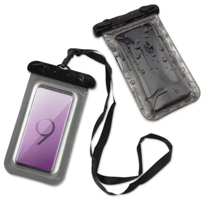 Produktbild von Schutzhülle Wasserdicht für Samsung Galaxy Handy Hülle Tasche Wasser Schutz CaseFarbe:Schwarz;Pull Tab Samsung:Samsung Galaxy S9 Plus