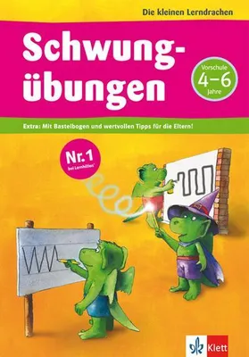 Produktbild von Die kleinen Lerndrachen: Schwungübungen. Vorschule, 4 bis 6 Jahre