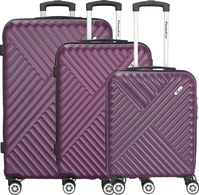 Produktbild von Paradise by CHECK.IN Kingston - 4-Rollen-Trolley Set 3tlg. (lila)