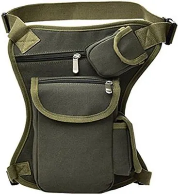 Produktbild von Famanu Beintasche Motor - Legergreen, 21,5 cm L x 6,5 cm B x 12,5 cm H