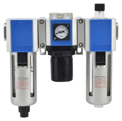 Produktbild von Luftkompressor-Durchflussfilter, Druckregler, Öler, Wasser-Öl-Abscheider-KombinationseinheitGC300-15