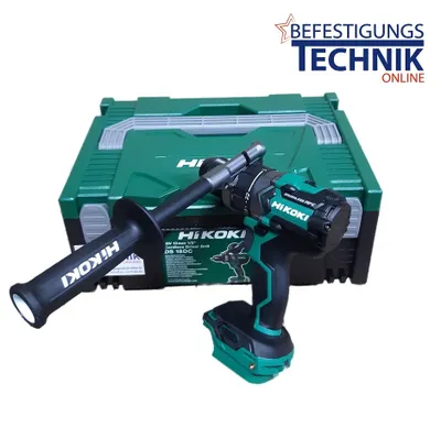 Produktbild von HIKOKI Hitachi 18,0 Volt Akku Bohrschrauber DS18DC DS18DBL2 Basic ohne Akku 136 Nm