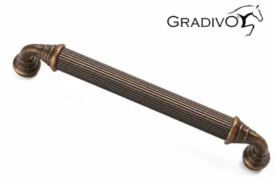 Produktbild von Möbelgriff, Schrankgriff, Bügelgriff 918, Bronze, 96 mm