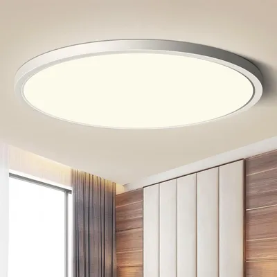 Produktbild von 36W LED Deckenleuchte Rund 4300lm, Deckenlampe Neutralweiß, Lichtpaneel CRI>97 Für Schlafzimmer Arbeitszimmer Küche Keller Büro Cafe