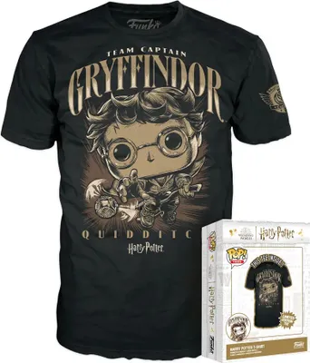 Zdjęcie produktu dla Koszulka POP: Harry Potter - Quidditch (velikost M)
