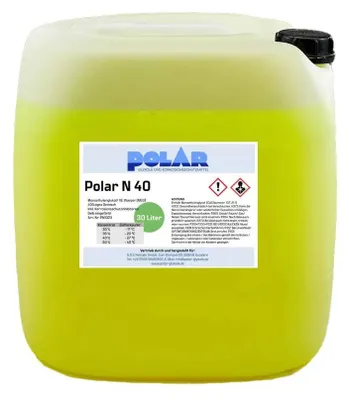 Produktbild von Polar N-MEG Glykol Frostschutzmittel, Monoethylenglykol 40% Gemisch 30 Liter