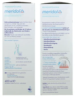 Produktbild von MERIDOL Mundspülung 400ml ohne Alkohol