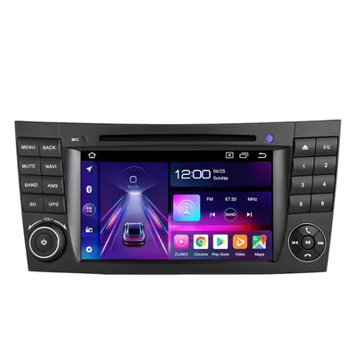 Obrázok produktu pre Autorádio CD DVD 4+64GB pre Mercedes W211 triedy E E240 E280 E320 E350 4g LTE DAB+ Bluetooth Android Radio RDS DSP Navi Carplay GPS