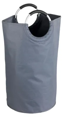 Immagine prodotto di WENKO cesto portabiancheria per abiti JUMBO 69L in grigio 38 x 72 cm