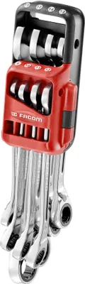 Produktbild von Facom Knarren-Ring-Maulschluessel, Set 8-tlg