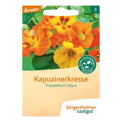 Produktbild von Bingenheimer Saatgut Kapuzinerkresse rankend 1 Stück