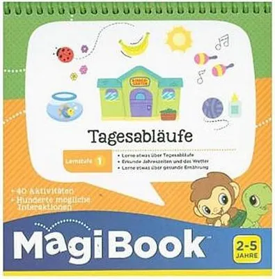 Produktbild von VTech 80-480804 - Magibook - Lernstufe 1 - Tagesabläufe