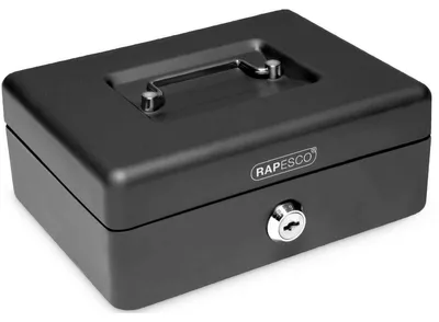 Produktbild von RAPESCO Geldkassette Breite: 200 mm schwarz