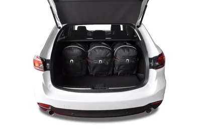Produktbild von Mazda 6 Kombi 2012+ Kofferraumtaschen Set 5 Stk