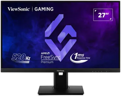 Zdjęcie produktu dla Viewsonic XG2737, 68,6 cm (27"), 1920 x 1080 px, Full HD, LED, 1 ms, Czarny
