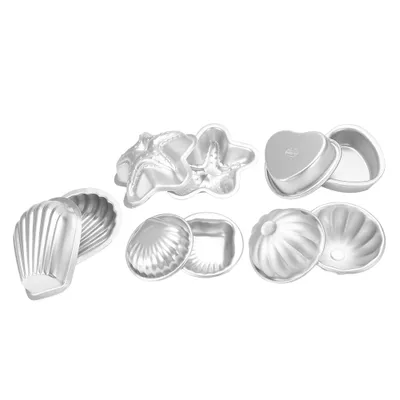 Obrázek produktu pro Ručně vyráběné formy na koupelové bomby z hliníkové slitiny, šumivé formy na dorty pro kutily a DIY