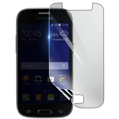 Zdjęcie produktu dla 3mk, odporna na wstrząsy i zarysowania hydrożelowa osłona ekranu do Samsung Galaxy Ace 4, przezroczysta