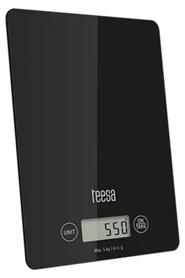 Produktbild von Küchenwaage Tessa TSA0804-B Schwarz