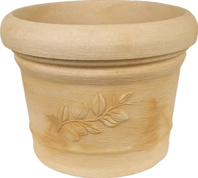 Produktbild von Pflanzkübel DANIELLE, d(oben)= 35 cm, H= 26,5 cm - terra