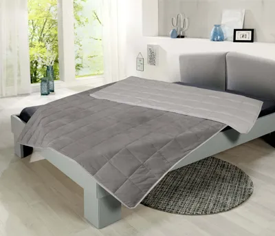 Produktbild von aboutyourhome Oberbett Gewichtsdecke 135x200cm 6kg Therapiedecke Entspannungsdecke