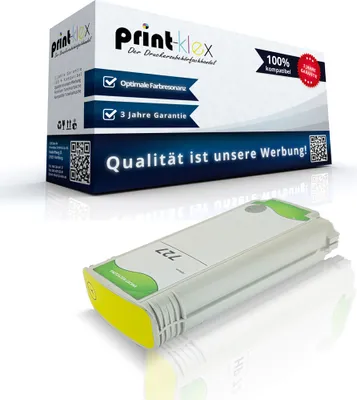 Produktbild von Kompatible Tintenpatrone für HP DesignJet T 1530PS DesignJet T 2500PS DesignJet T 2530USB DesignJet T 920Series DesignJet T 930PS 727 B3P21A Gelb  Yellow - Color Plus Serie
