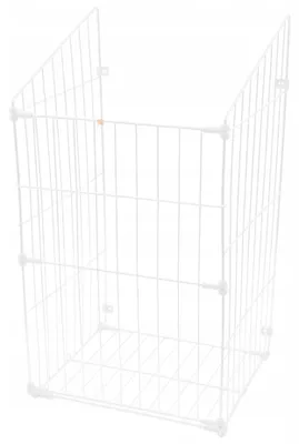 Produktbild von WIEXPOL Wäschekorb Stahlmontage Weiß 40 cm