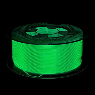 Image de Filament 3D Spectrum, PLA phosphorescent, 1,75mm, 1000g, 80072, jaune-vert