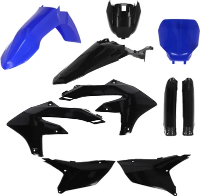 Obrázok produktu pre ACERBIS sada kapotáže 10 dielov čierna/modrá pre YAMAHA
