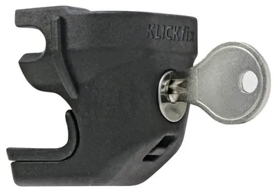 Zdjęcie produktu dla Zamek wtykowy Klickfix UniKlip2, do adaptera bagażnika UniKlip2, czarny, AS