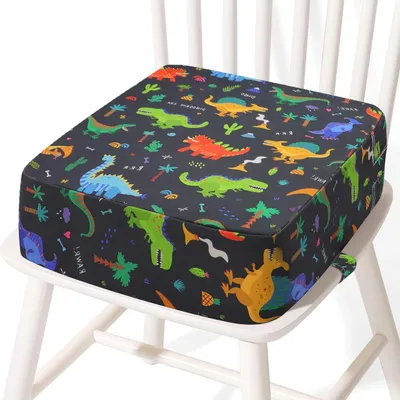 Produktbild von Kindersitzverlängerung – Sitzhöherer – Für das Essen am Tisch – Mit 2 Sicherheitsgurten – 36 x 32 x 95 cm