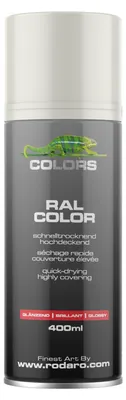 Produktbild von COLORS Sprühlack - 400ml Spraydose | RAL9010 - Reinweiss Glanz