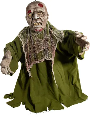 Produktbild von Verrotteter Zombie Groundbreaker mit Bewegung, Licht und Ton 60 cm